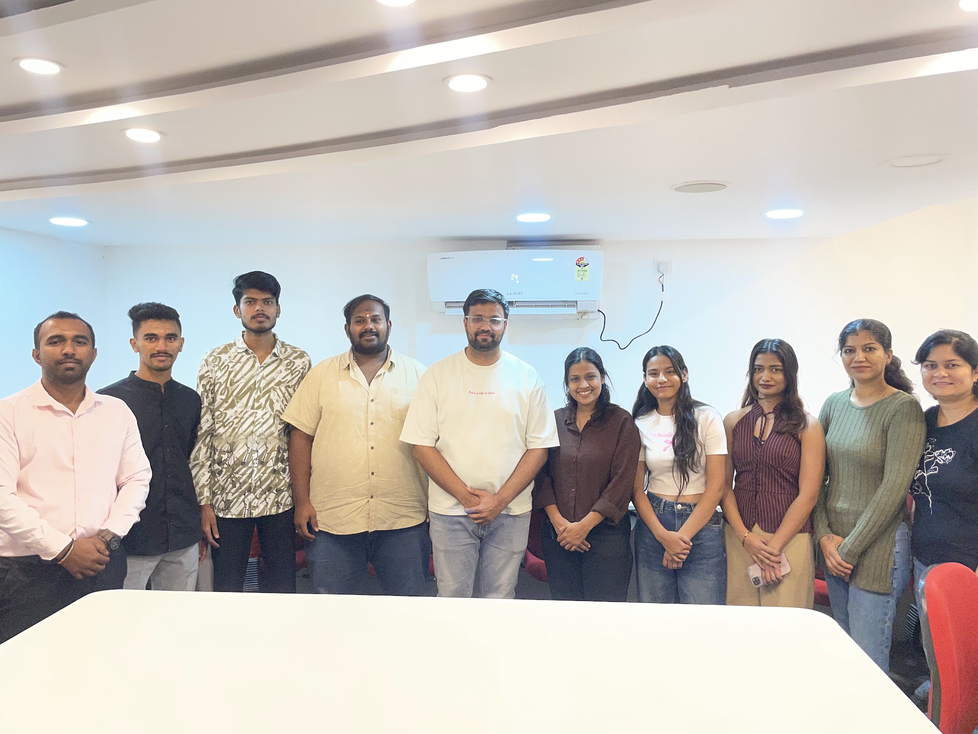 Mohit Rathi, your trainer, with workshop participants